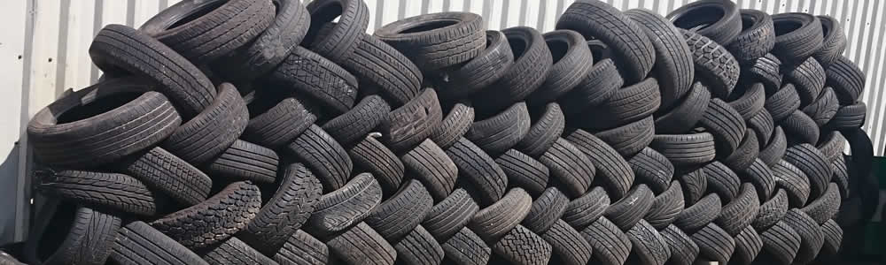 western tyres pile of old tyres