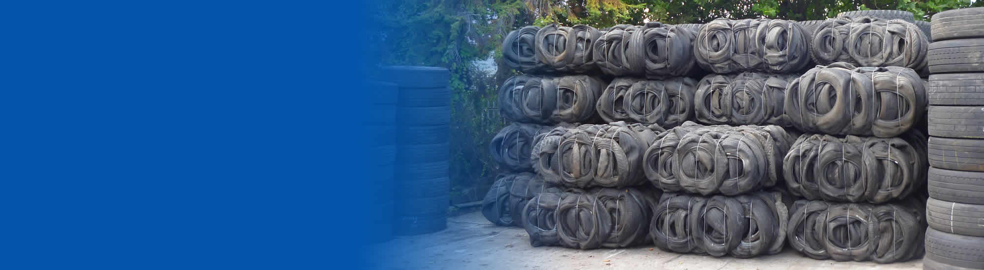 tyre bales for construction projects